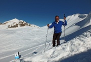 SALITA A CA' E PASSO SAN MARCO CON TANTA NEVE il 13 marzo 2014